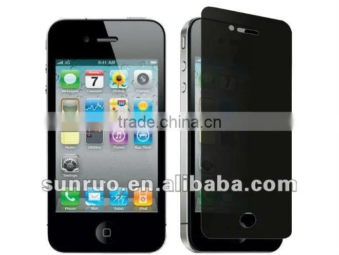 High quality waterproof screen protector for iphone 5