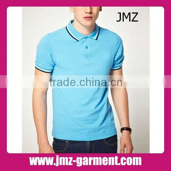 100% pique cotton custom polo shirt design