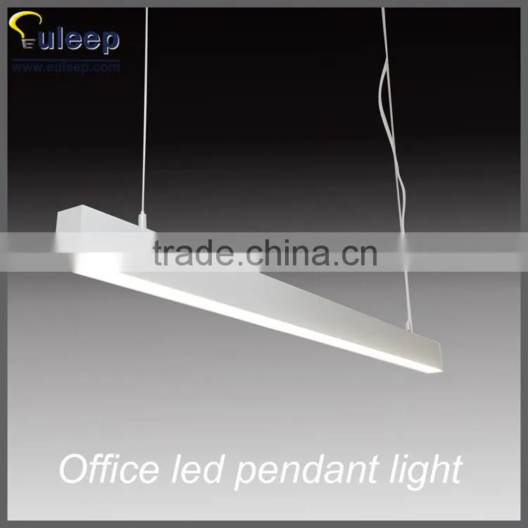 Aluminum profile indoor ceiling-mounted led office strip lights for office/shopping mall