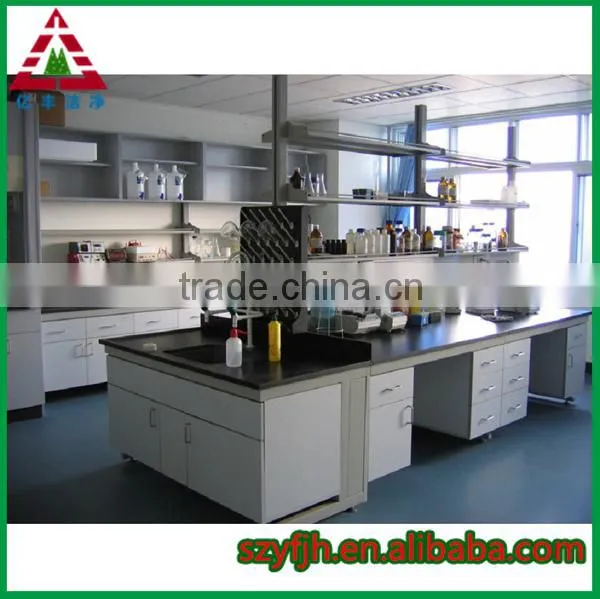 Cheap price High Quality 304 Stainless steel Sink Bench customized modernized laboratory equipment