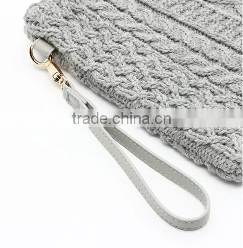 Korea 2016 Fashion Design Sweater Clutch Bag