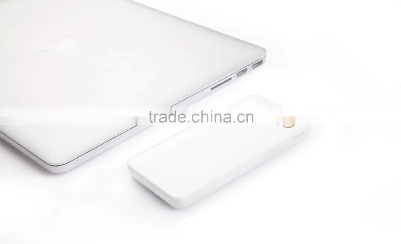 Macbook Shaped Newest Patent Design Ultra Thin Power Bank Real Capacity Powerbank