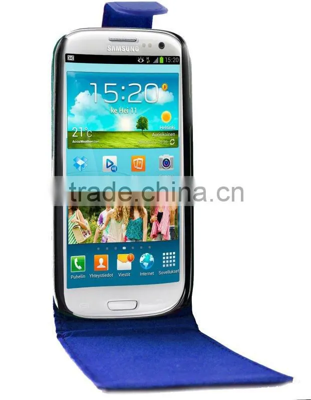 Leather Flip Case for Samsung Galaxy S3 i9300