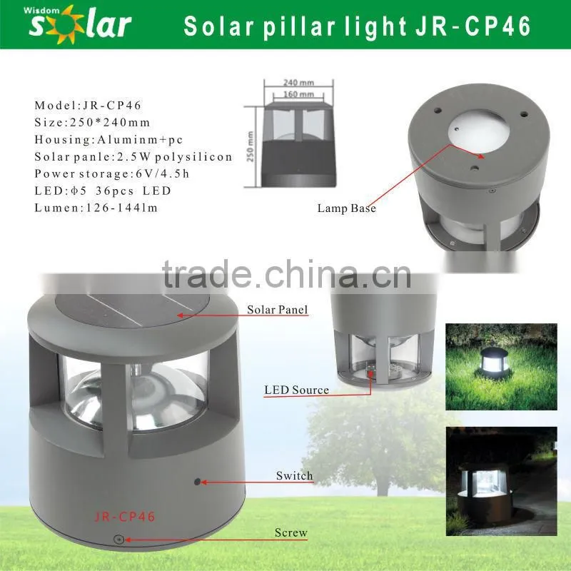 JR-CP46 High Lumen Brightness Landscape Outdoor Solar Lawn Light
