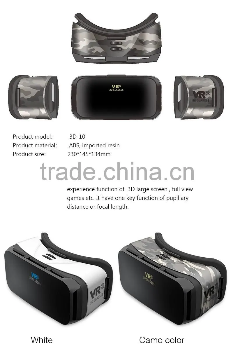 New technology VR BOX 2.0 headset for smart phone