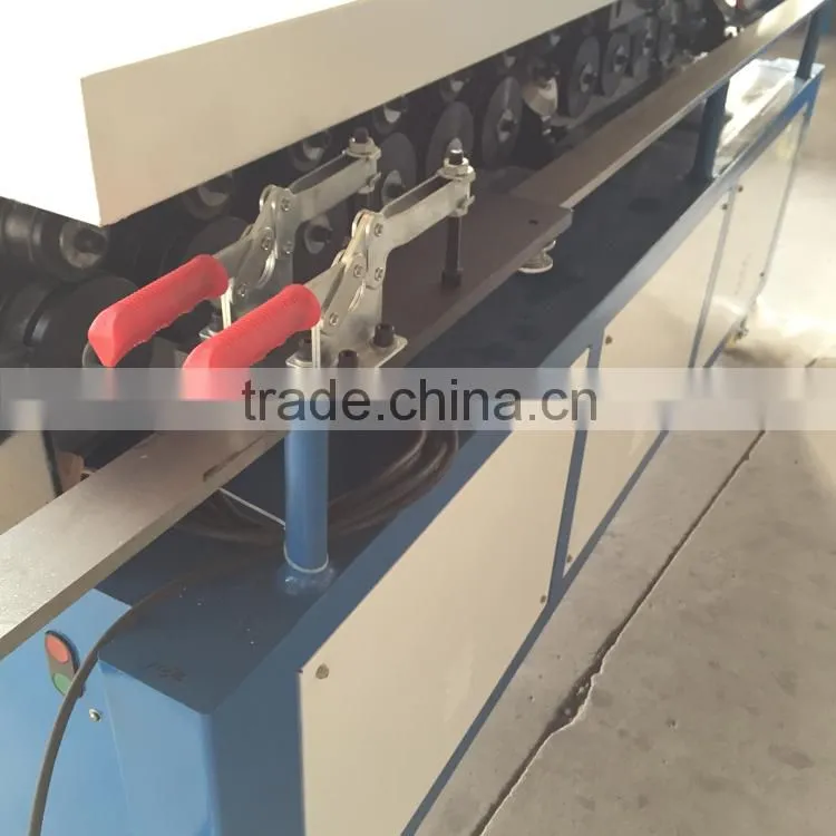simple operation TDF square duct flange making machine