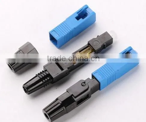 2.0mm SC APC fiber optic fast connector,sc fast connector