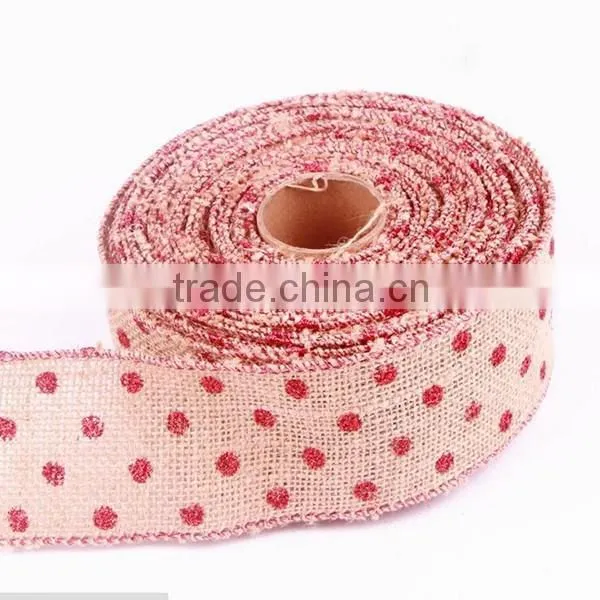 fashion natural burlap ribbon wholesale ,diversity burlap ribbon hot selling