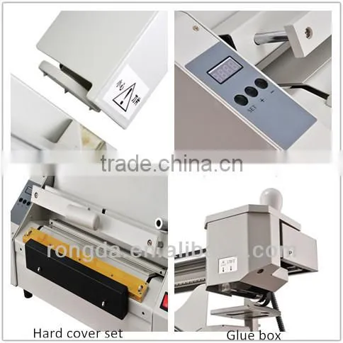 A3 Size Hard Cover Manual Glue Binding Machine