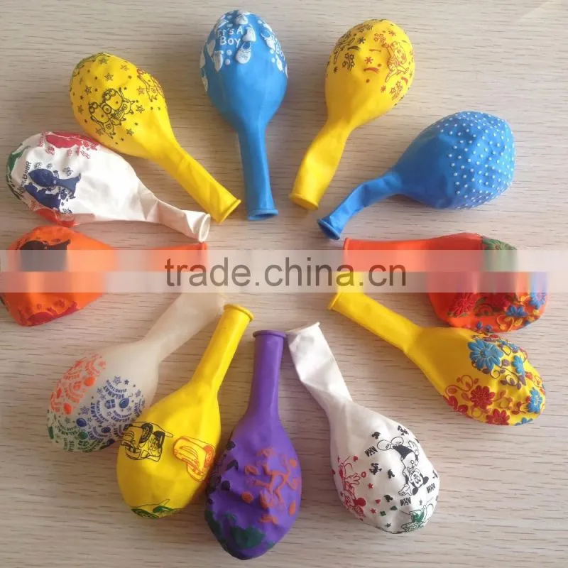 popular customized design balloons promotional toy ballons