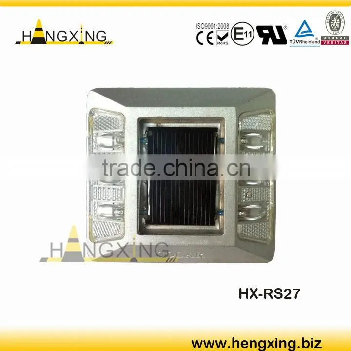 RS27 LED synchronous flashing solar road stud aluminium made