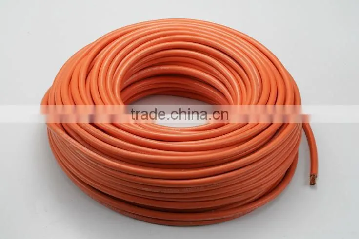 Orange color Welding Cable 16mm2 25mm2 35mm2 50mm2 70mm2 95mm2