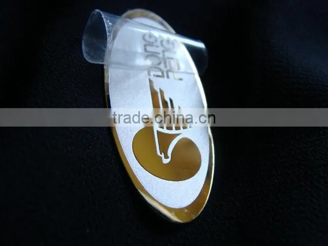 High quality custom metal logo plate