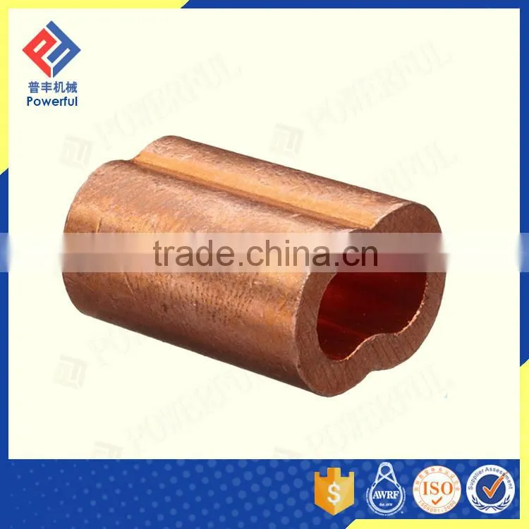 SELF COLOR GERMANTIC TYPE COPPER WIRE ROPE FERRULE