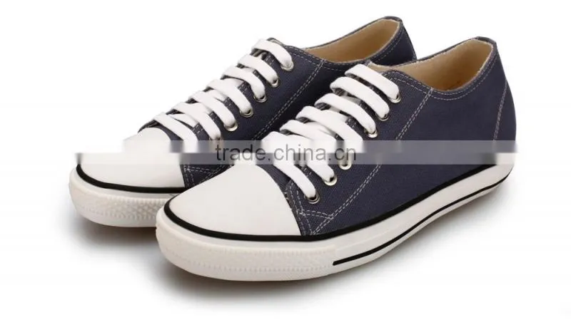 Canvas Upper men height increasing shoes