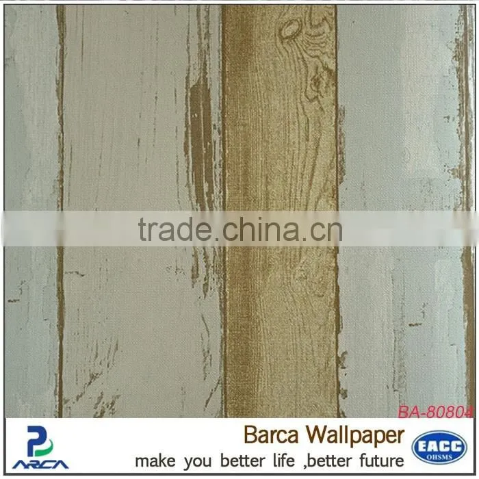 3D PVC wallpaper retro tree design wallpaper for Japan market