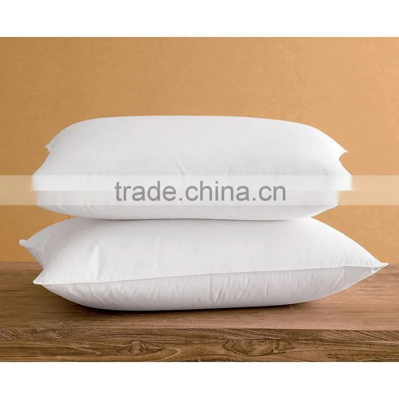 New White Home Goose down and feather Pillow