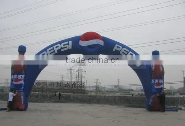 Free shipping commercial inflatable garden arch