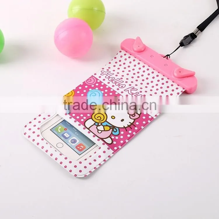 2016 new fashionable design waterproof transparent phone case