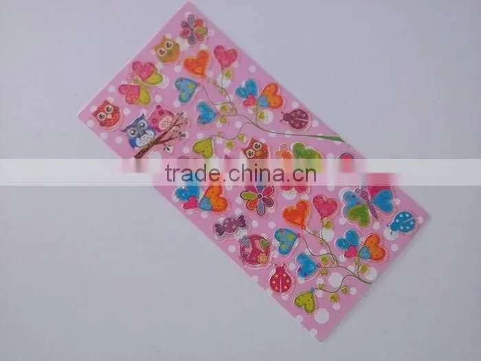 Custom die-cut removable pvc free material wall stickers