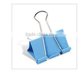 Promotion black metal binder clips with good quality