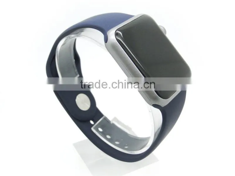 2016 popular colorful silicone watch belt changed watch belt