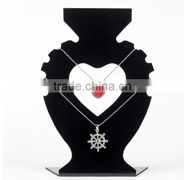 acrylic necklace display , acrylic stand jewellry display