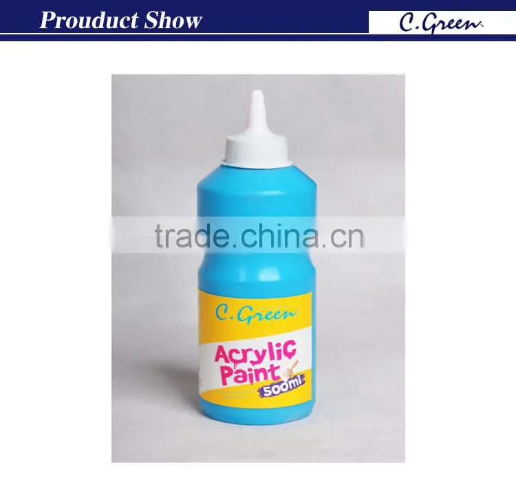 500ml acrylic paint colorful paint non-toxic acrylic paint