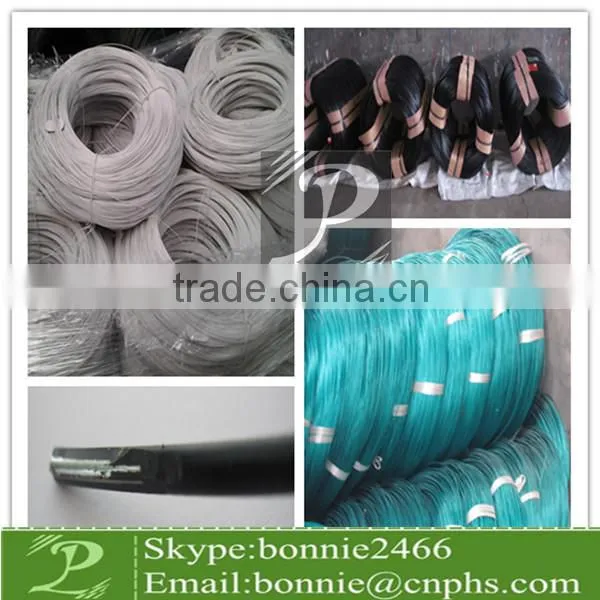 top quality PVC wire coat glue,inside wire is galv. wire