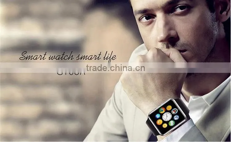 2016 popular watches for young men bluetooth smart watch gt08