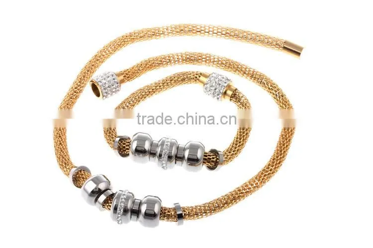 hot 18k gold plated indian bridal jewelry set
