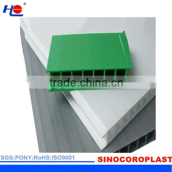 cleaning durable and not mildew correx polypropylene fluted board