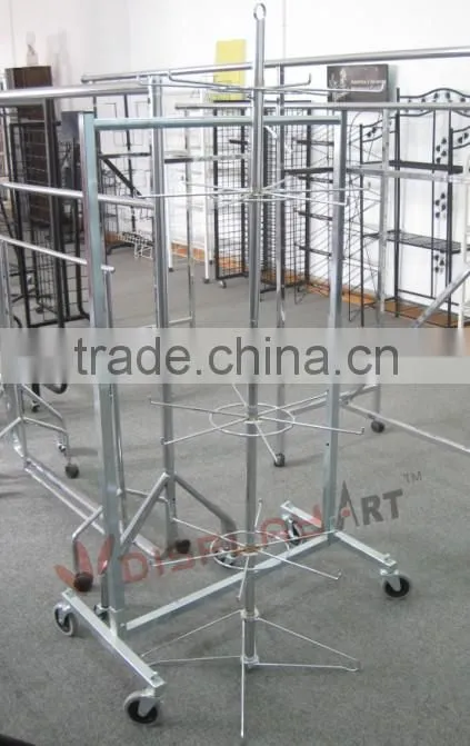Metal hook for slatgrid display
