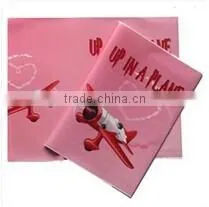 colorful or transparent pvc book cover and cheapest pvc book cover