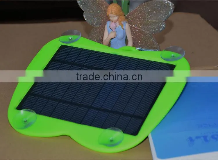 Mini usb solar charger 3W solar panel high quality charger for iphone/samsung/LG/Blackberry
