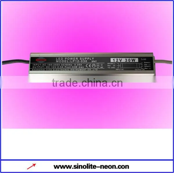 2015 SINOLITE LP12-030 LED Waterproof Power Supply with Certificate