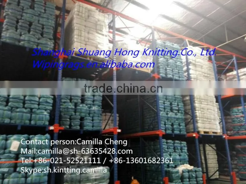New Colored Terry clothing rags 50% cotton wiping rags with low price