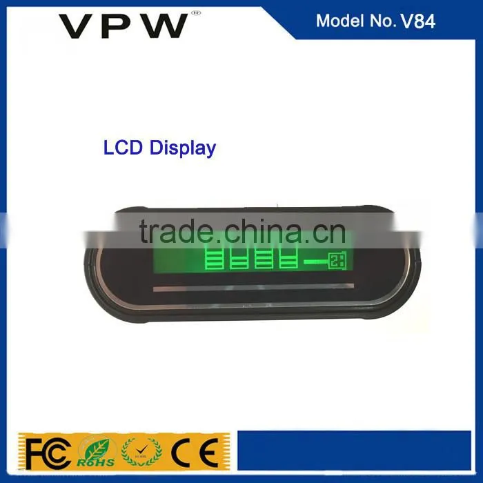 2016 Portable removable battery power bank with LCD screen and high capacity
