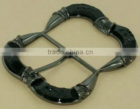 metal luggage tag buckle strap with little holes