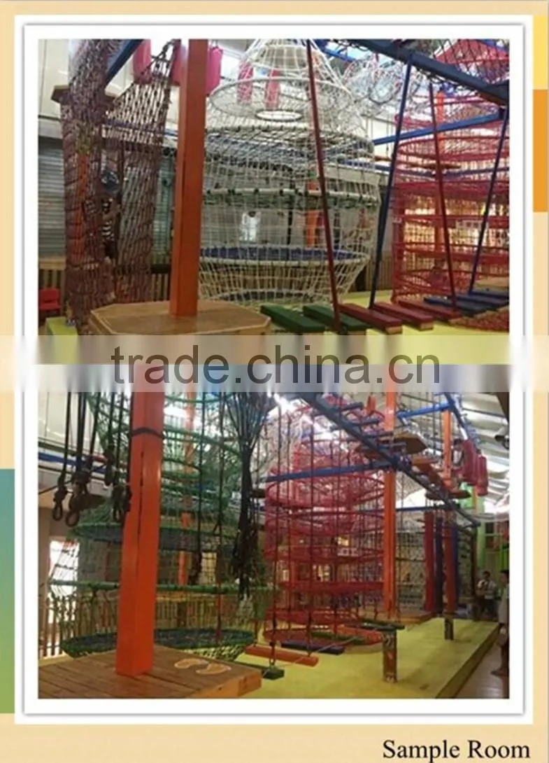 New Attraction!!! Funny Ropes Climbing Outward Development For Kids Activity Center