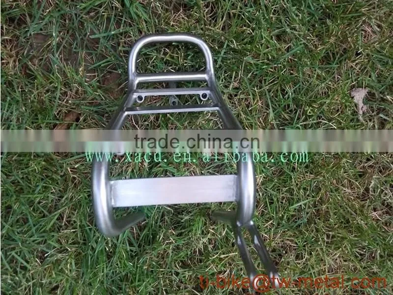 Super light titanium bicycle front rack customized ti luggage carrier & bag holder cheap ti bike front rack made in china