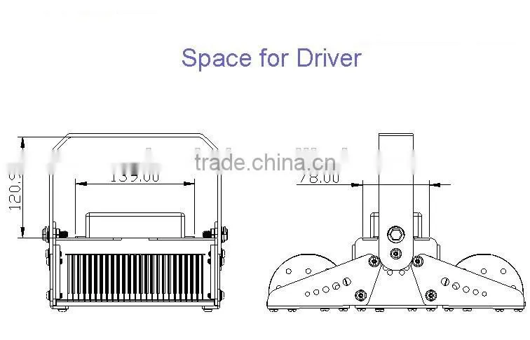 2016 new shenzhen aluminum die casting led housing