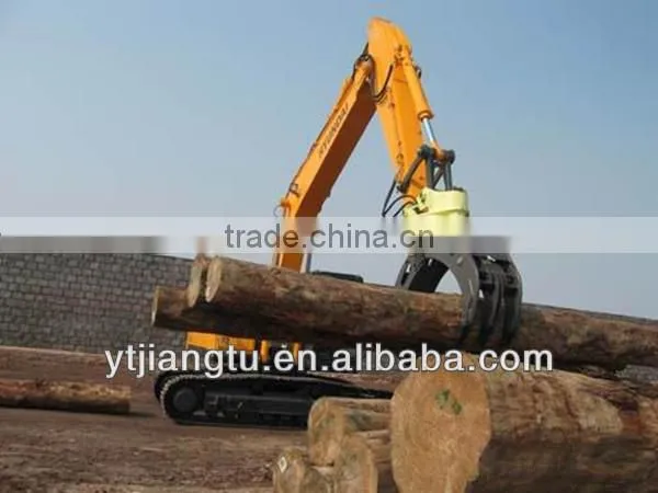 Hydraulic Log Grapple For 24-30 Ton Excavator