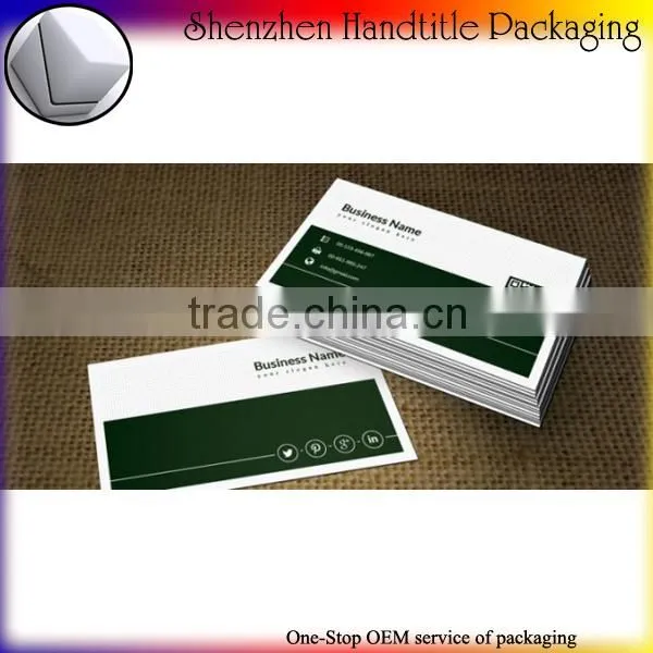 elegant gold edge business card hot stamping