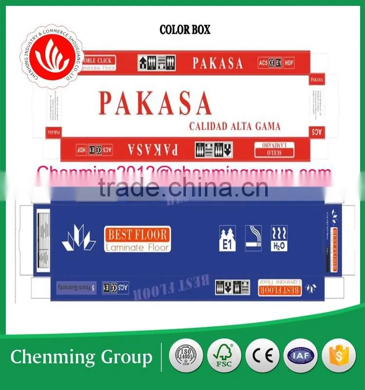 German equipment HDF laminate flooring