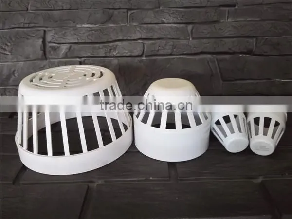 PVC Fittings for Dranage Water VENT CAP PLASTIC