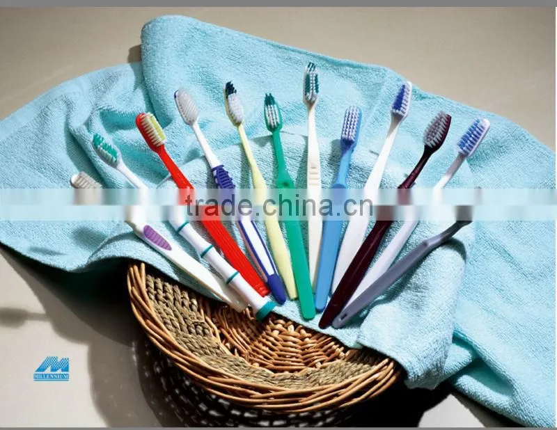 Wholesale Soft Plastic Folding Type Hotel Toothbrush