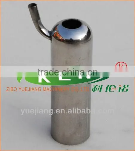 fixed pipeline milking machine group of two buckets