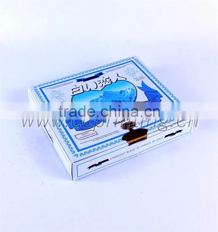 high quality children popular foldable chocolate paper box