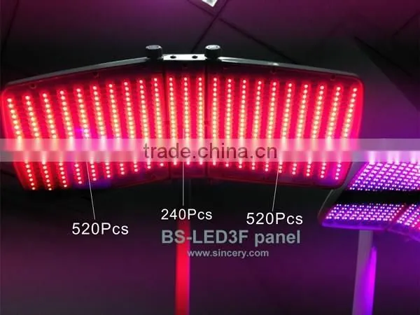 LED light therapy for anti-wrinkle /led phototherapy for skin rejuvenation skin tightening